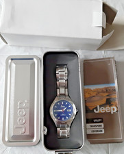 Jeep 40mm Blue Dial Analogue