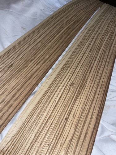 Zebrano wood veneer 1 - zebrano,