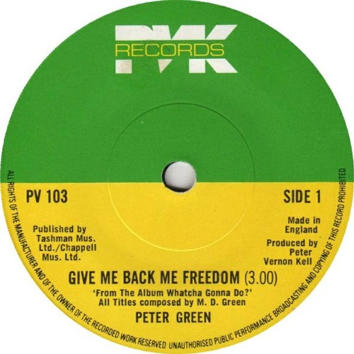 Peter green give back - me,