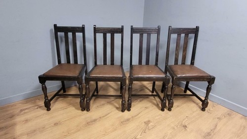 Vintage distressed black oak - vintage,