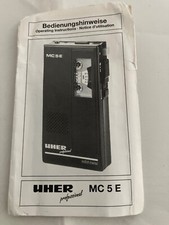 Uher MC 5 E Professional Dictation Machine 