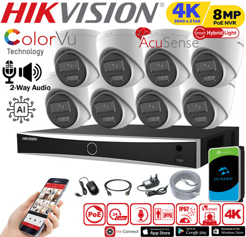 Hikvision cctv 8mp - hikvision,