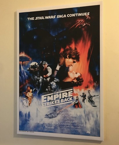 Movie poster canvas wall - wall, art