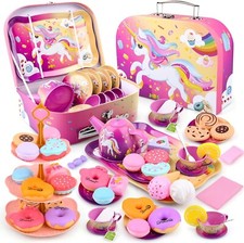 Tea Set Toys for Girls Unicorn