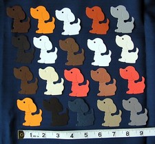 SIZZIX   Die-cut dogs puppies pups  x 20