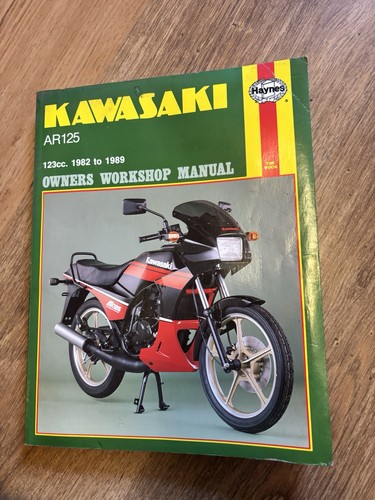 Kawasaki ar125 haynes - kawasaki, manual