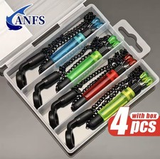 4 Piece Carp Fishing Bobbin Set In Box (203)