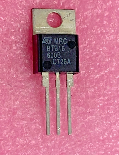 Stmicro btb16600b triac - stmicro,