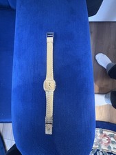 OMEGA Ladies Seamaster Anti Magnetic 18k Plated Vintage Watch