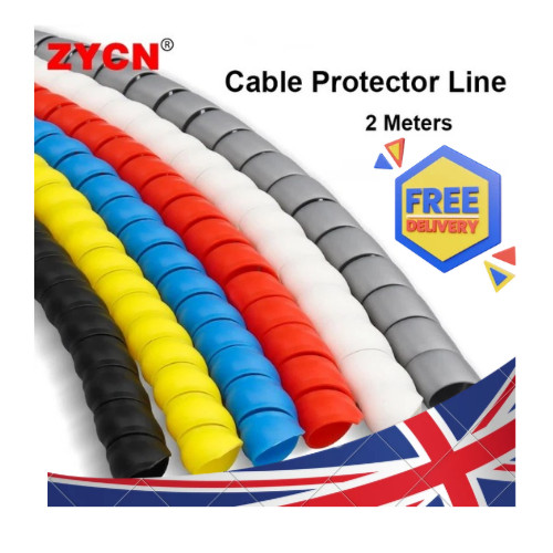 Spiral cable protector - 2m, line