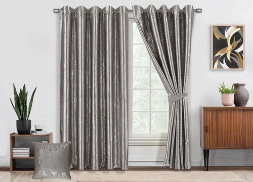 Luxury curtains metallic - curtains,