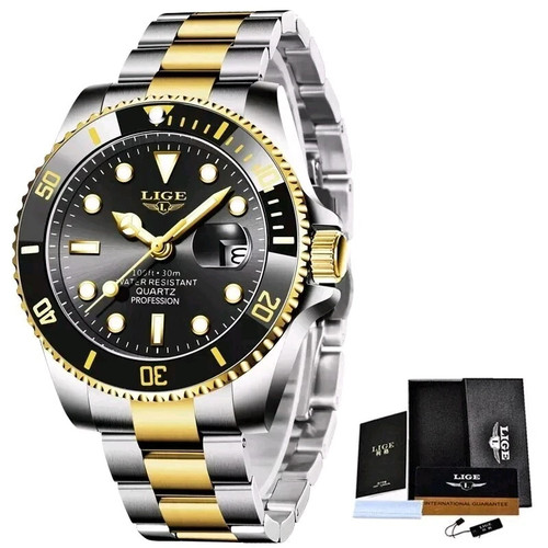 Lige mens diver - mens, wristwatch