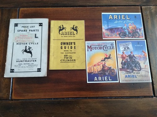 Ariel motorcycle owners guide - ariel,