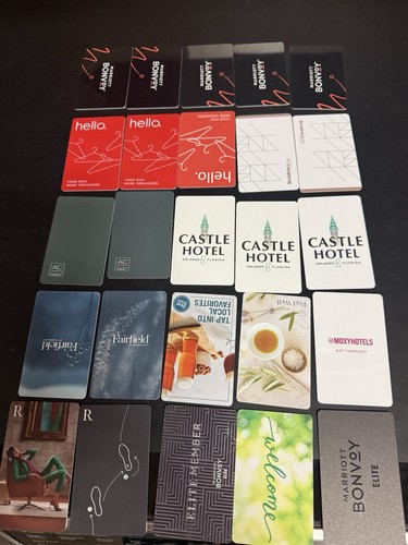 Marriott hotel room keys - marriott,
