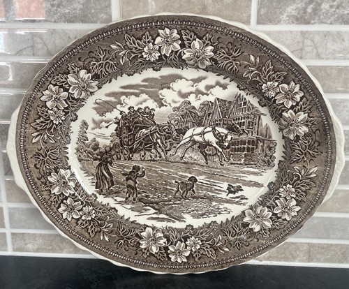 Royal tudor ware coaching - tudor, 'coaching