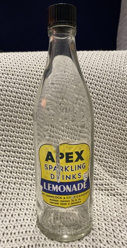 Vintage apex lemonade bottle - apex,