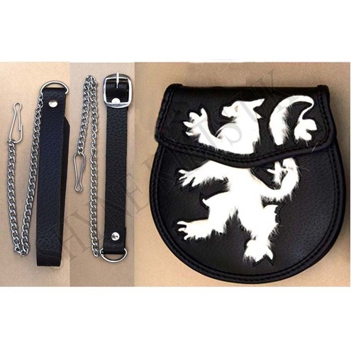 Semi dress sporran lion - semi-dress,