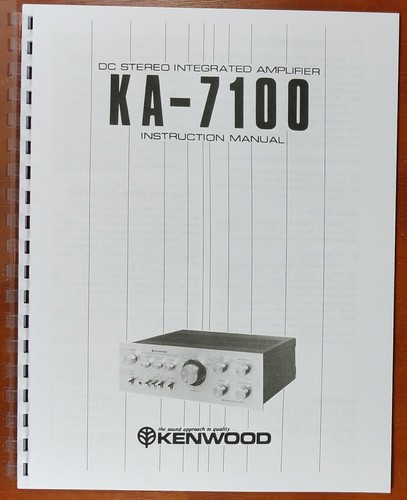 Kenwood 7100 integrated - kenwood,