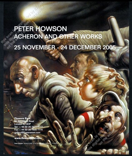 2005 peter howson acheron - 2005,