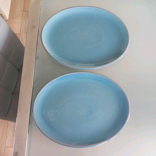 Pair denby azure large - of, 36.5