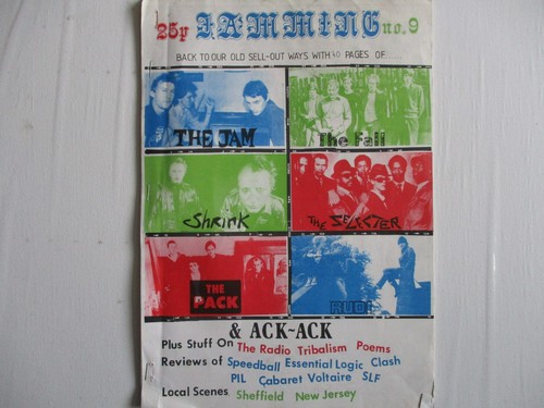 Jamming rare punk fanzine - jamming,
