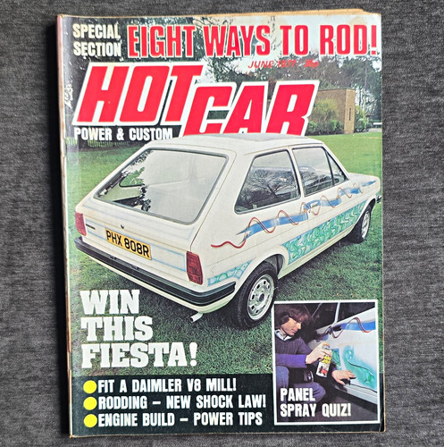 Hot car magazine june 1977 - car,