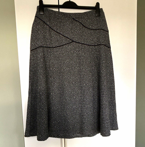 Damart women grey black knit - damart,