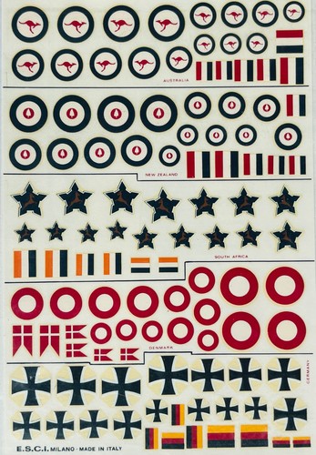 Esci decals 72 scale - :, 1:72