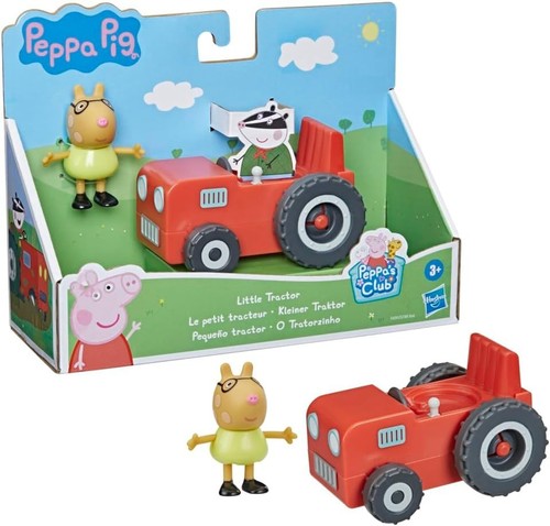 Peppa pig tractor playset with - pig,