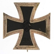 An original vintage German military interest iron cross, German symbol