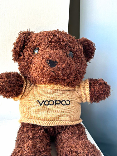 Voopoo brown plush teddy - brown,