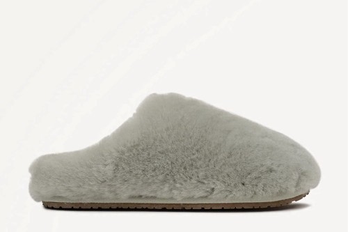 Radley grey shearling fluff - shearling,