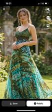 Perla designer gown - de,