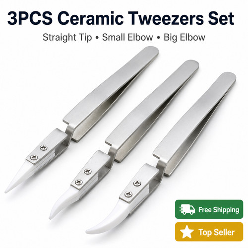 3pcs ceramic tip - ceramic,