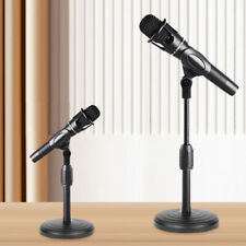 Desktop Table Desk Liftable Mic Microphone Stand Clip Holder Mount Clamp