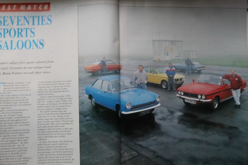 1992 mag article fiat 124 - cc,