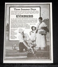 1917 OLD MAGAZINE PRINT AD