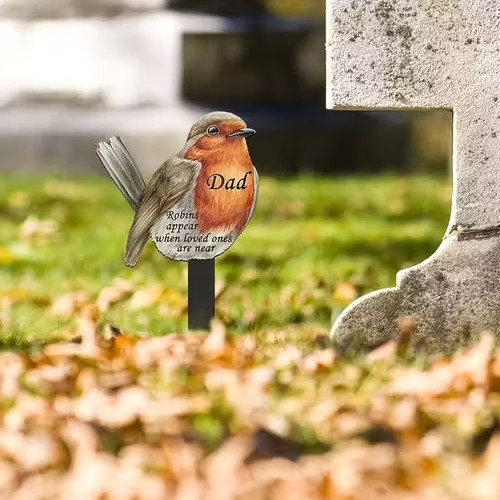 Flat printed dad memorial - 2d,