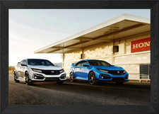 Honda Civic Type R Framed Wall