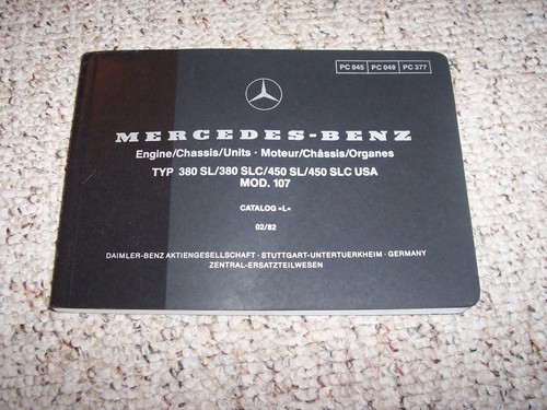 1984 mercedes benz 380sl - 1984,