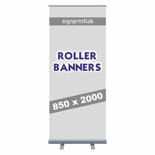 Roller banner 850 printed - banner,