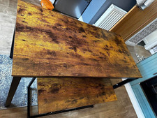 Industrial Wooden Dining Table