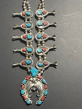 Squash blossom necklace native - squash,