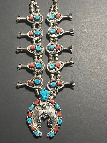 Squash blossom necklace native - squash,
