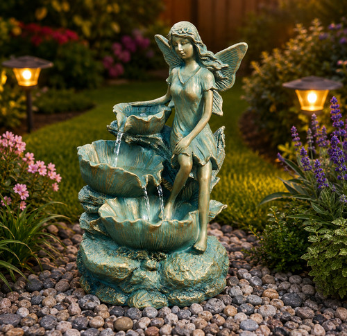 Solar water fountain led - solar,