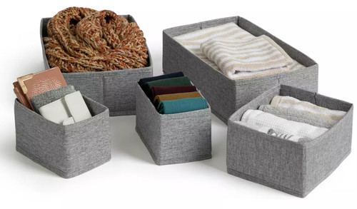 Woven chest drawers storage - woven,
