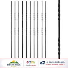 Satin Black Balusters for