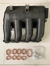 BMW 320D M47 inlet manifold cleaned with Swirl Flap delette kit and New gaskets
