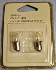 2x Light Bulb Lamp 4.8V XENON