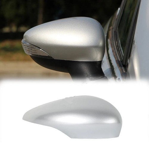Silver door wing mirror - silver,